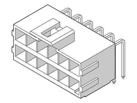 はるページ PCB Headers and Receptacles Part 1723164106 | Molex
