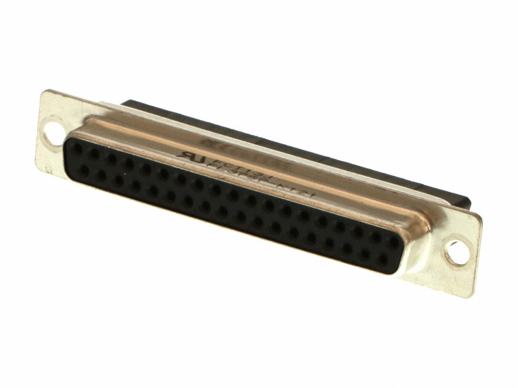 Receptacle for Female Contacts Housing D-Sub Connector 37 Position