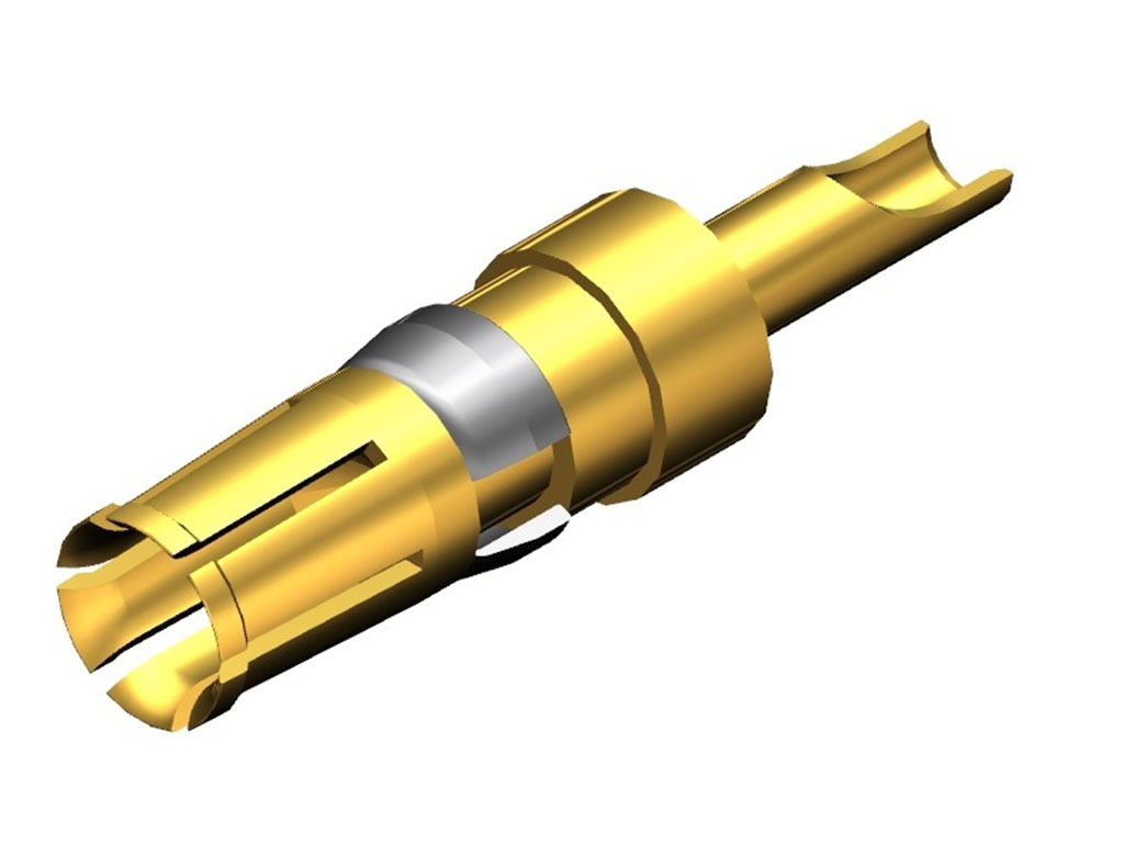 D-Sub Contact Female Socket Gold 16-20 AWG Solder Cup Machined