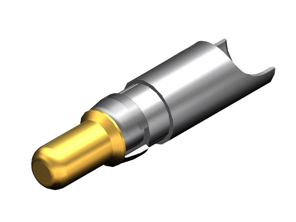 D-Sub Contact Male Pin Gold 8-12 AWG Solder Cup Machined