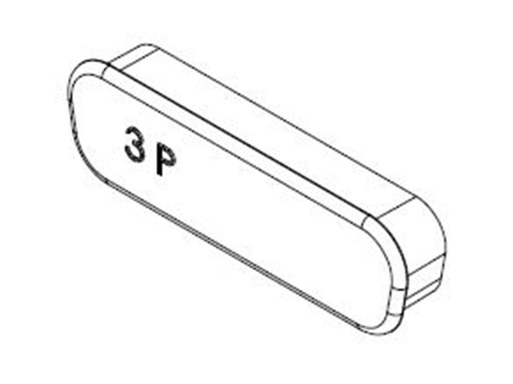 Connector Cap (Cover), Dust For D-Sub Connectors, Male