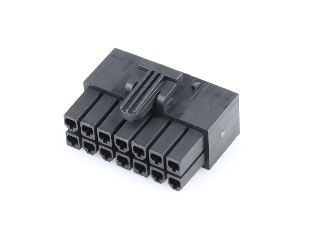 14 Rectangular Connectors - Housings Receptacle Black 0.165 (4.20mm)