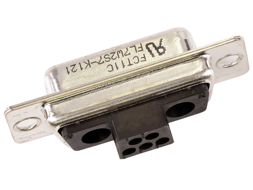 Receptacle for Female Contacts Housing D-Sub, Combo Connector 21 (20 + 1 Coax or Power) Position