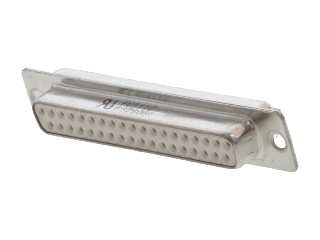 37 Position D-Sub Receptacle, Female Sockets Connector