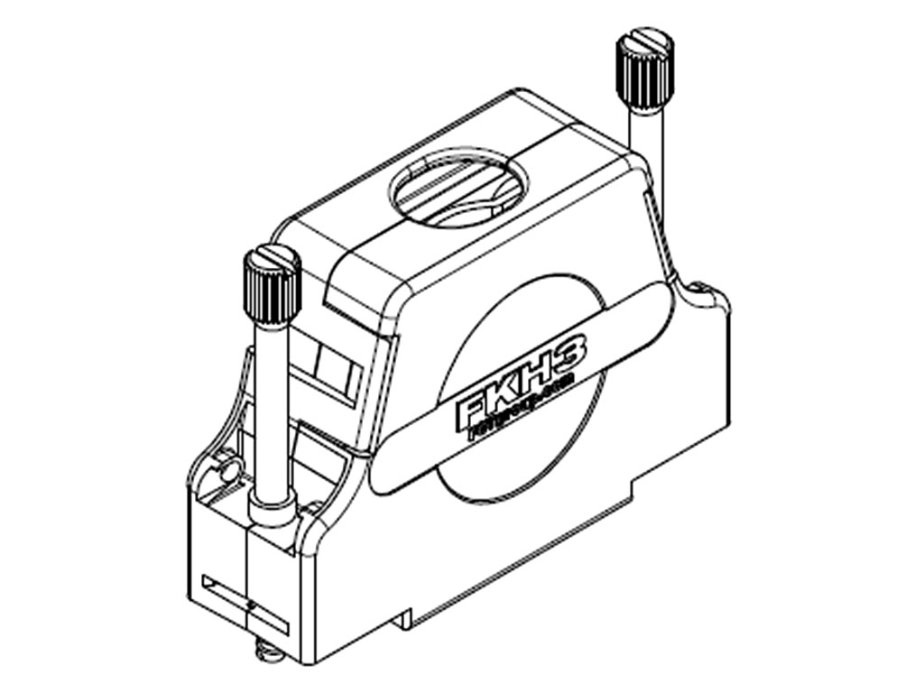 9 Position Two Piece Backshell Connector Black 180° Unshielded