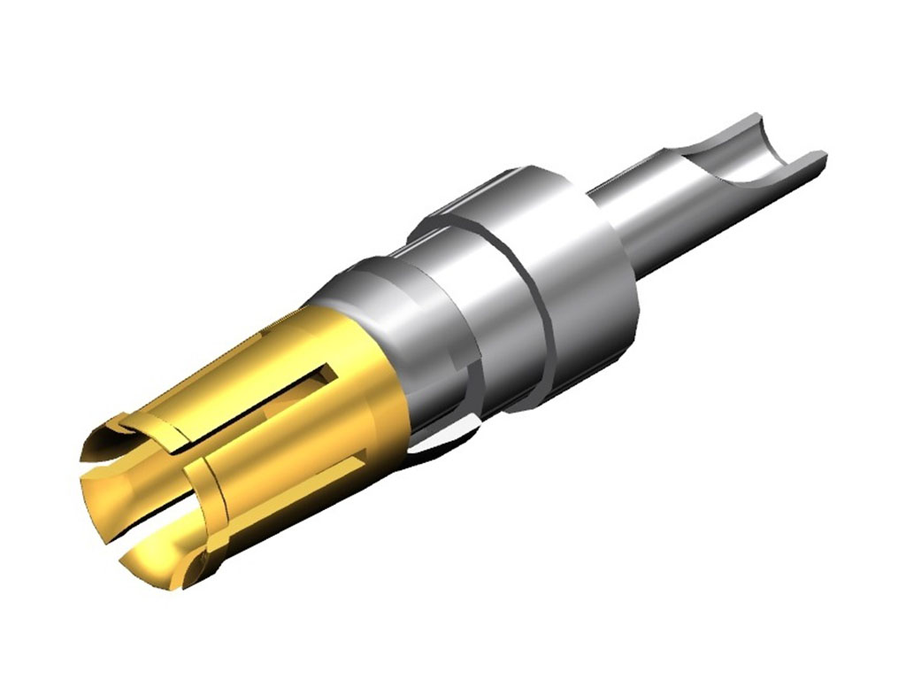 D-Sub Contact Female Socket Gold 16-20 AWG Solder Cup Machined
