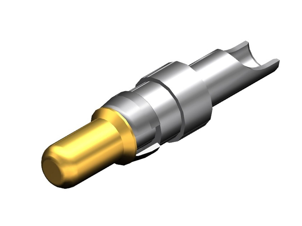 D-Sub Contact Male Pin Gold 12-16 AWG Solder Cup Machined