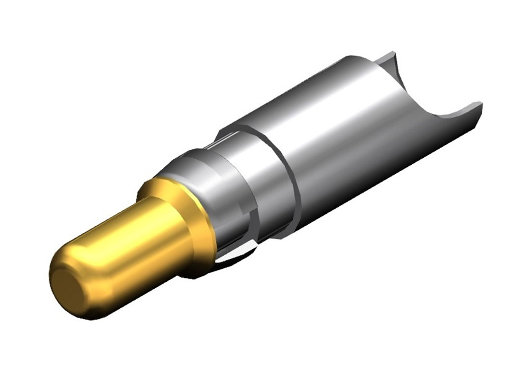 D-Sub Contact Male Pin Gold 8-12 AWG Solder Cup Machined
