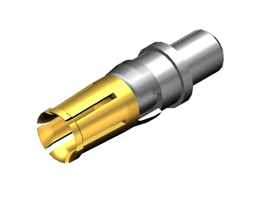 D-Sub Contact Female Socket Gold Solder, PCB Machined