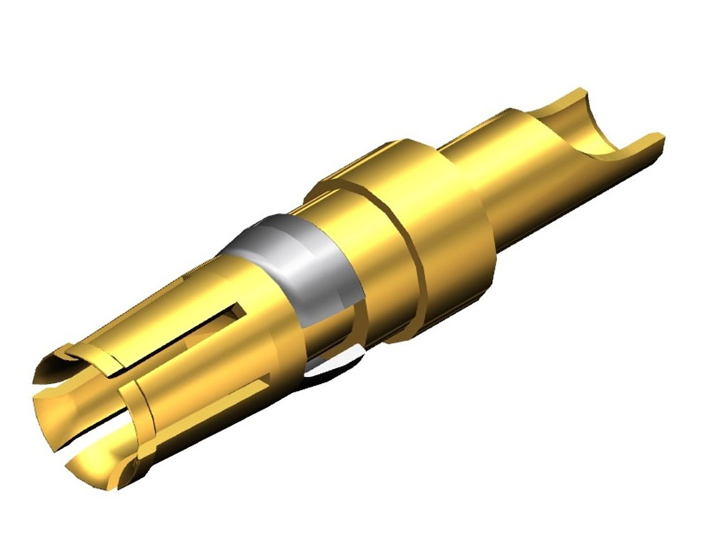 D-Sub Contact Female Socket Gold 12-16 AWG Solder Cup Machined