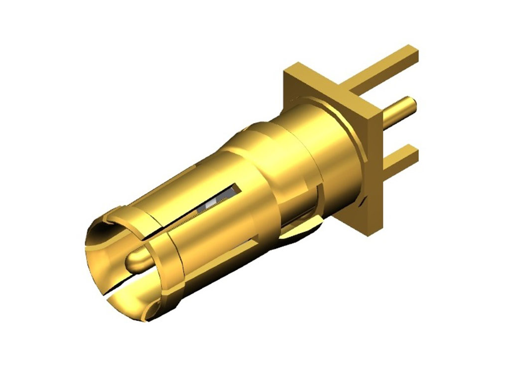 D-Sub Contact Female Socket Gold Solder, PCB Machined