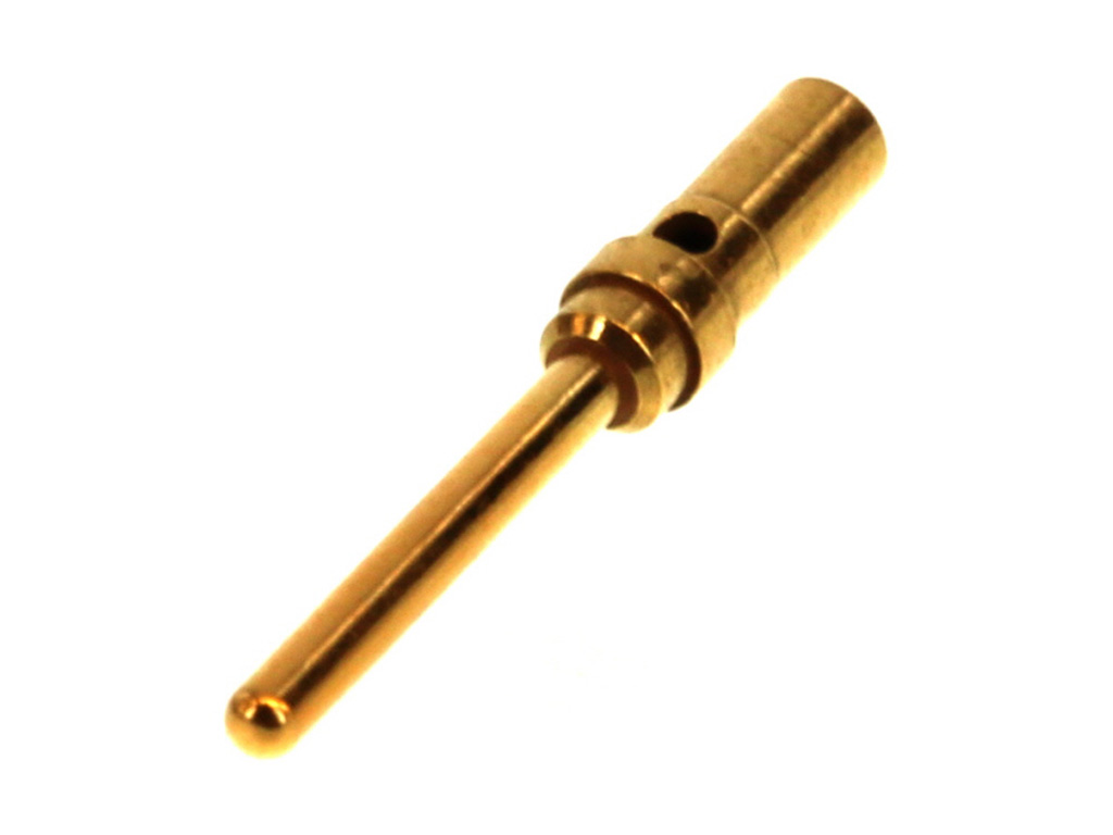 D-Sub Contact Male Pin Gold 20-24 AWG Crimp Machined
