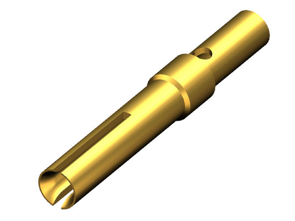 D-Sub Contact Female Socket Gold 20-24 AWG Crimp Machined