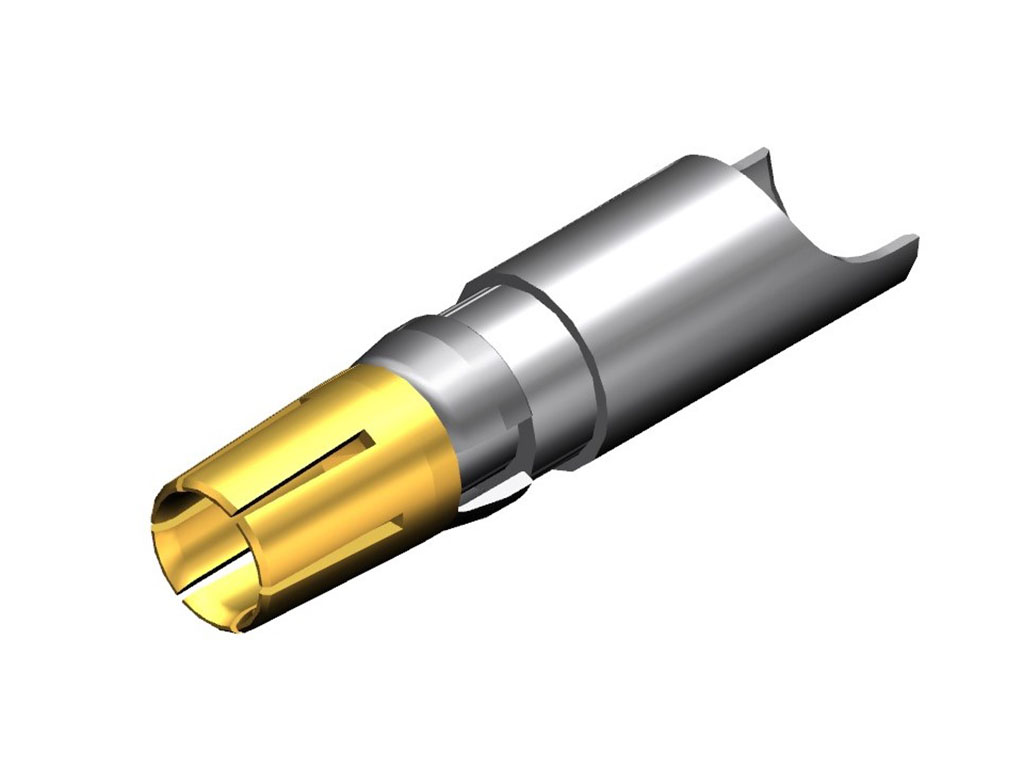 D-Sub Contact Female Socket Gold Solder Cup Machined