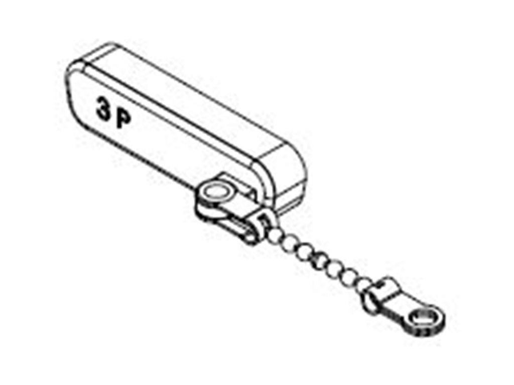 Connector Cap (Cover), Dust For D-Sub Connectors, Male