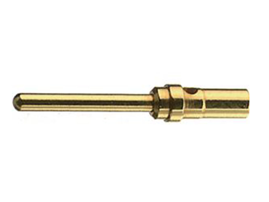 D-Sub Contact Male Pin Gold 20-24 AWG Crimp Machined
