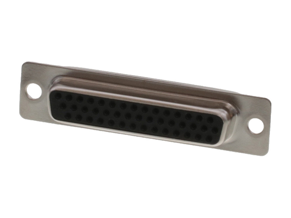 44 Position D-Sub, High Density Receptacle, Female Sockets Connector