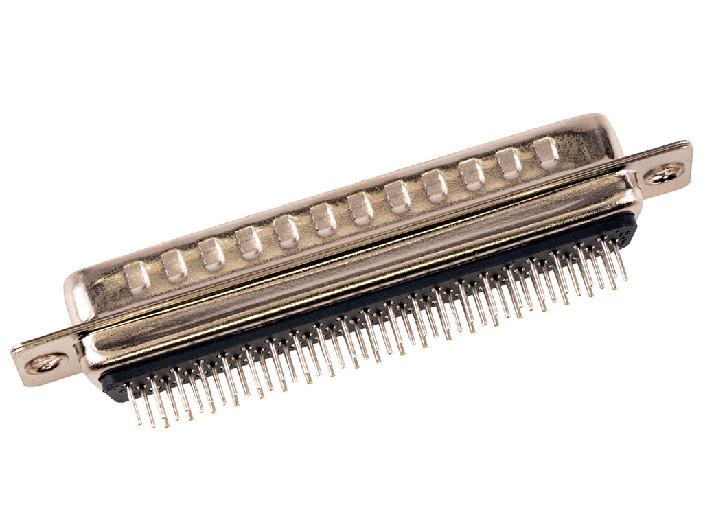 62 Position D-Sub, High Density Plug, Male Pins Connector