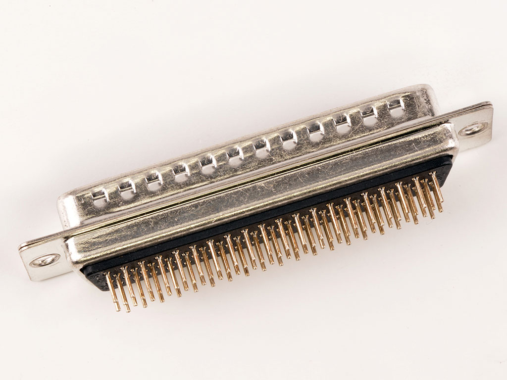 78 Position D-Sub, High Density Plug, Male Pins Connector
