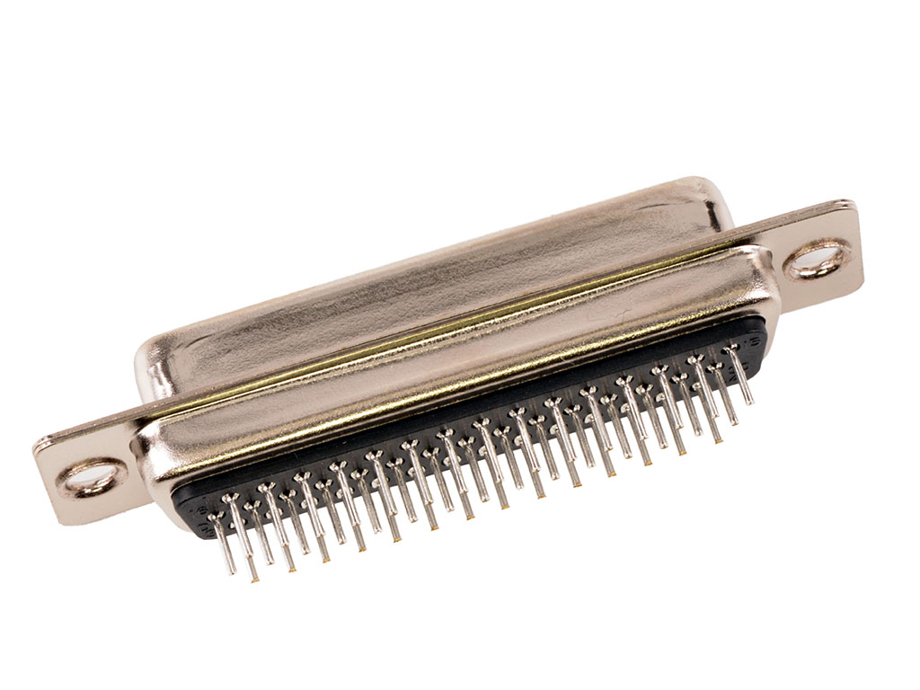44 Position D-Sub, High Density Receptacle, Female Sockets Connector