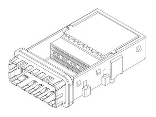 High-Speed I/O Connectors Part 1733590001 | Molex