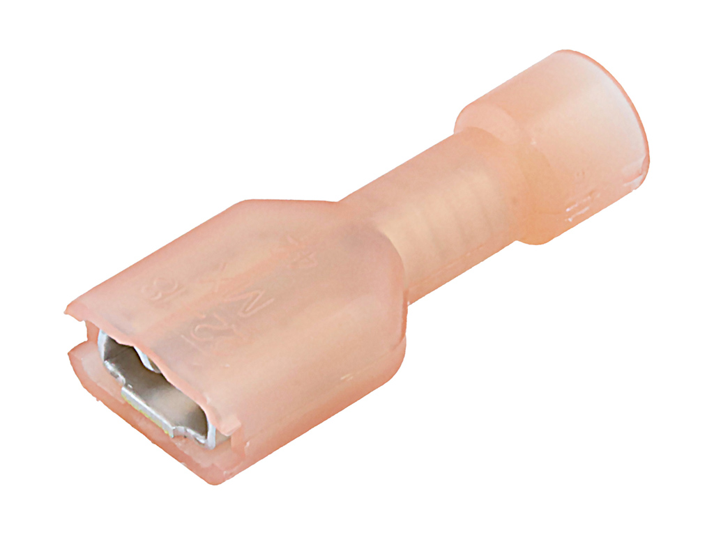 디바이스마트,반도체/전자부품 > 칩원스탑,,190030013,Quick Disconnect Terminal 18-22AWG Brass Red F 19.81mm Electro Tin InsulKrimp? T/R / RoHS / C1S516500877078