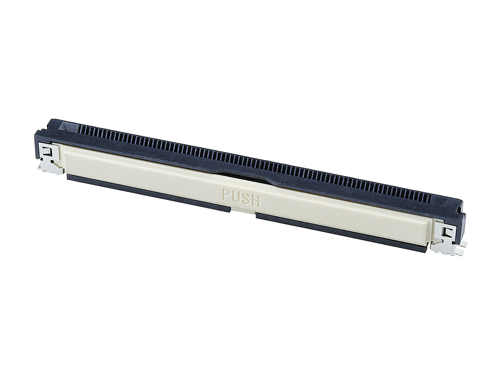 80 Position FFC Connector Contacts, Vertical - 1 Sided 0.020