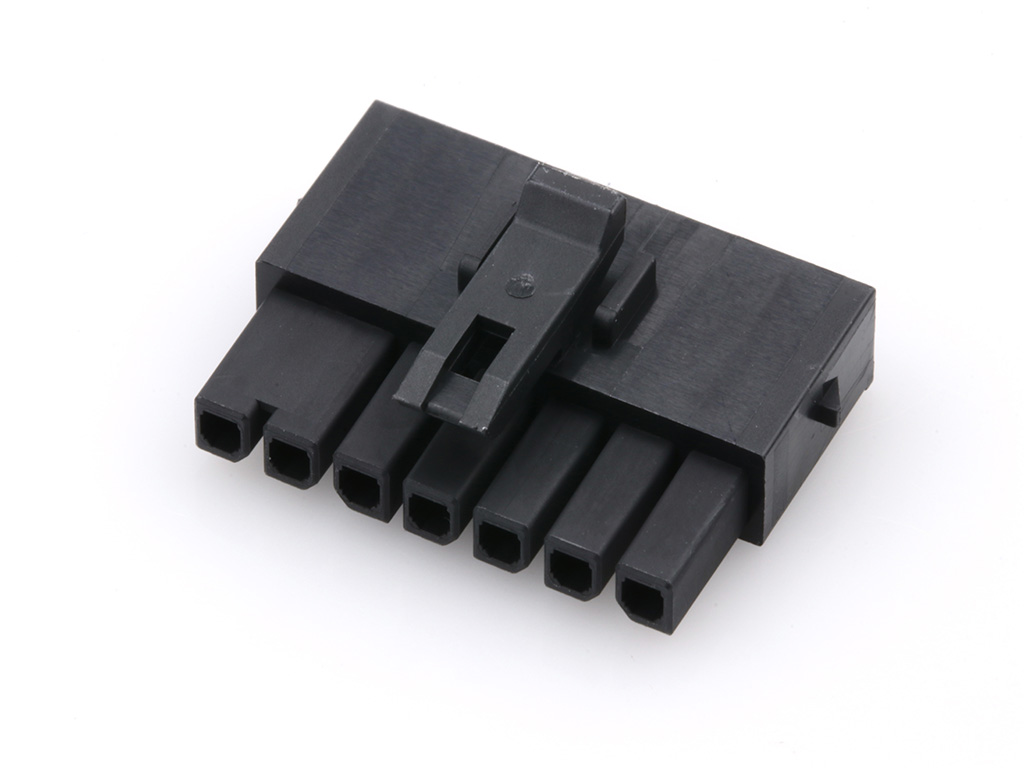 7 Rectangular Connectors - Housings Receptacle Black 0.118 (3.00mm)