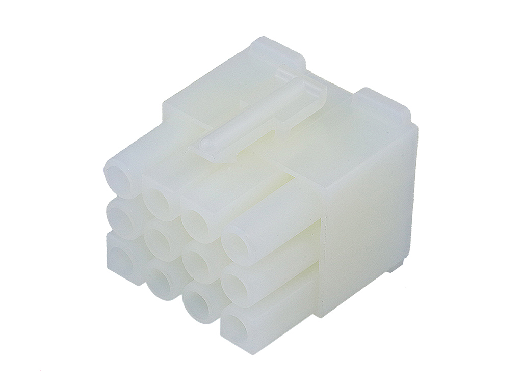 12 Rectangular Connectors - Housings Receptacle Natural 0.264 (6.70mm)