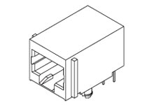 Modular Jack 8/8,RJ45 - 432498916 - Image 1