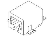Modular Jack 6/4 - 441440104 - Image 1