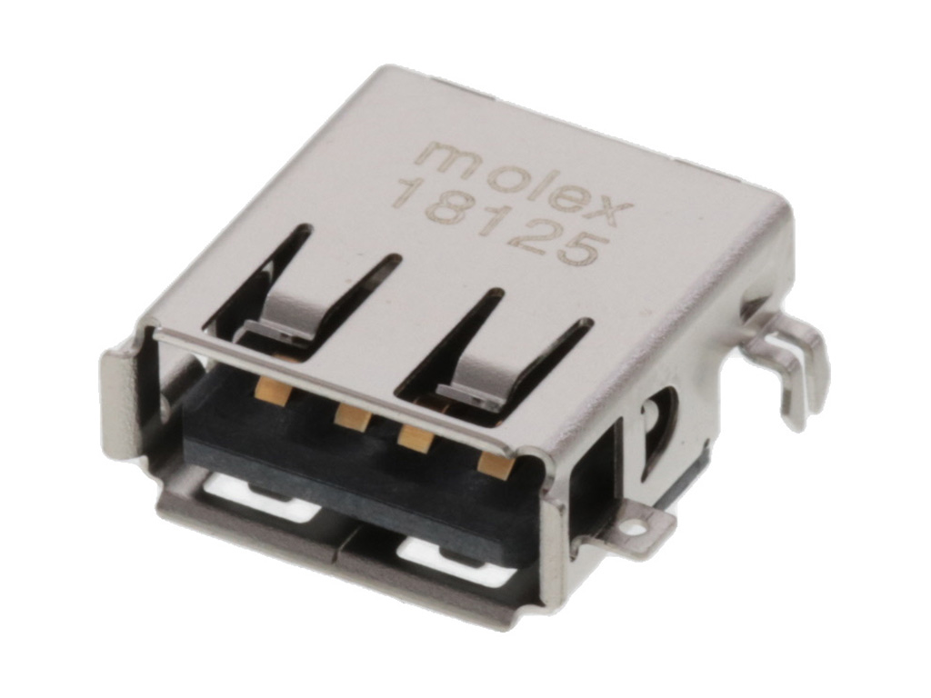 MOLEX USB Shielded I/O Receptacle