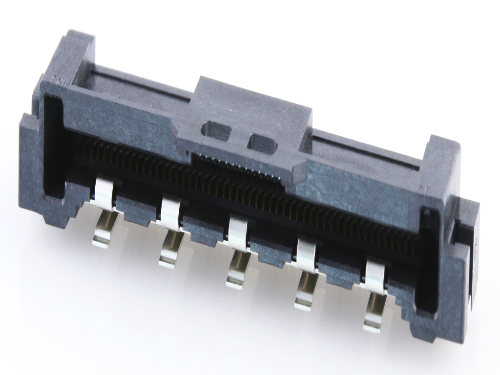 50 Position FFC Connector Contacts, Bottom 0.020