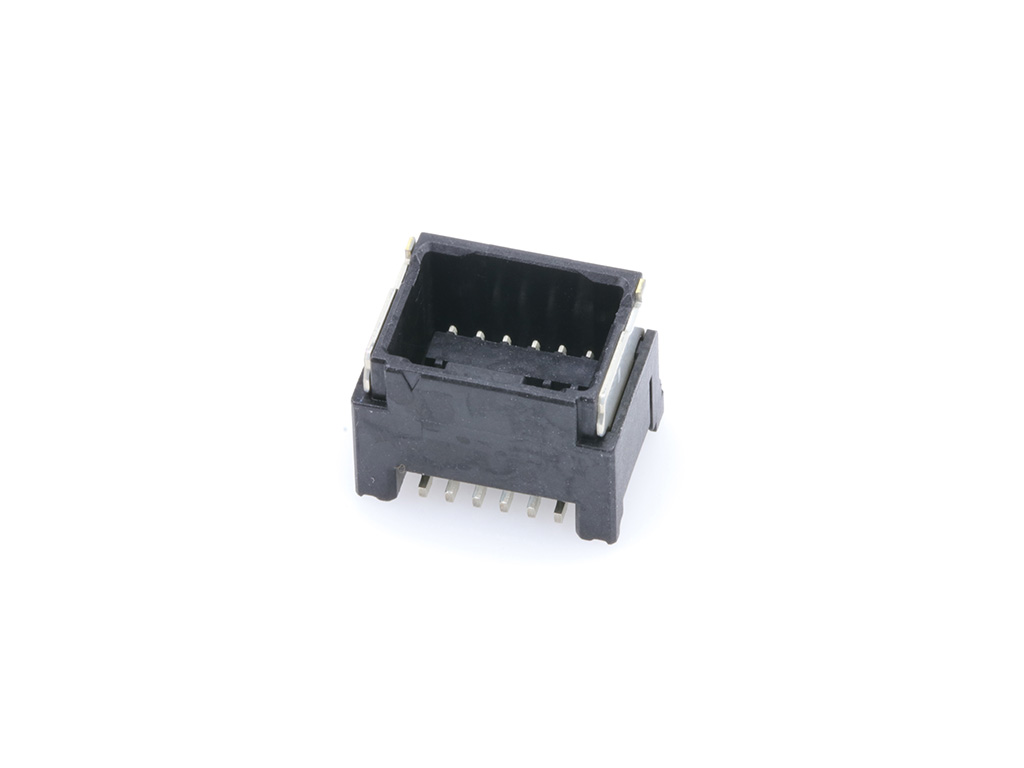1.25mm Pitch, Micro-Lock Plus PCB Header, Dual Row, Vertical, Surface Mount, Tin-Bismuth Plating, Positive Lock, 42 Circuits, Black