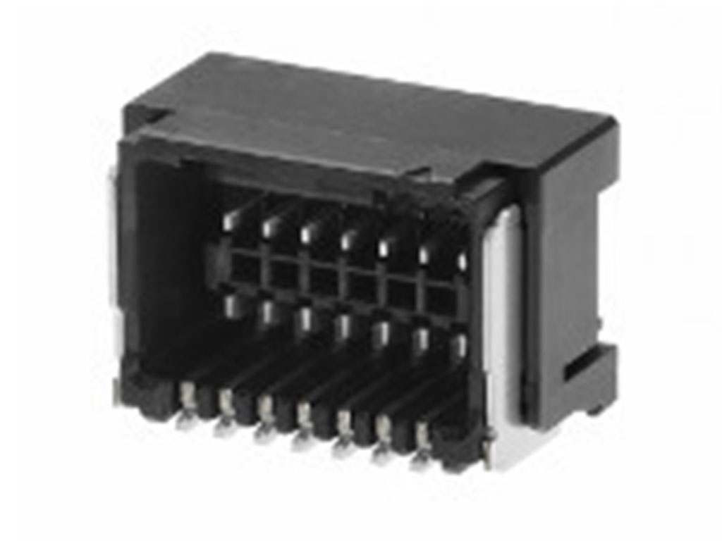 1.25mm Pitch, Micro-Lock Plus PCB Header, Dual Row, Right-Angle, Surface Mount, 0.76µm Gold Plating, Positive Lock, 38 Circuits, Black