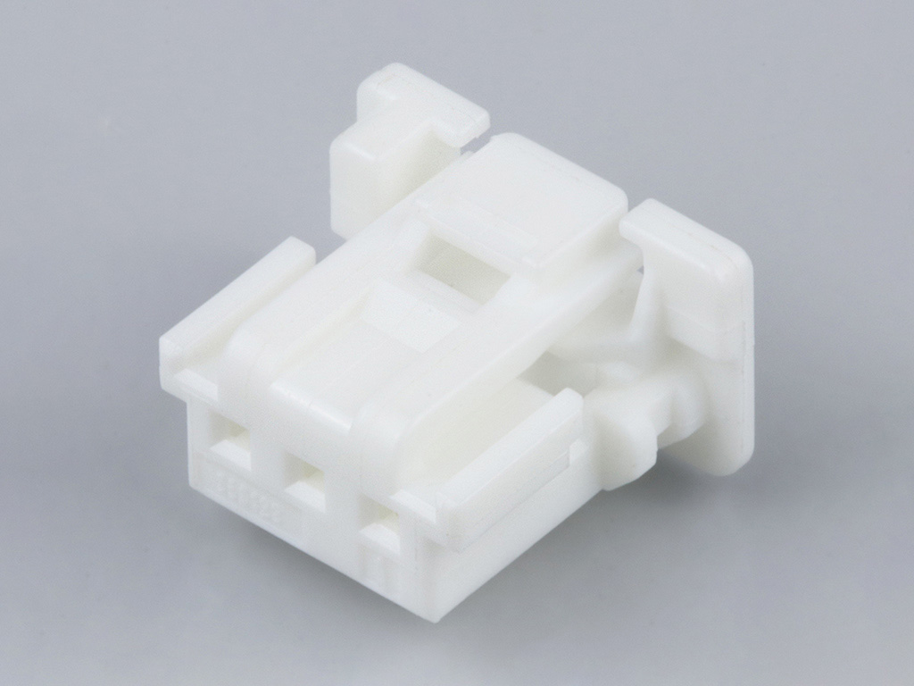 3 Rectangular Connectors - Housings Receptacle White 0.079 (2.00mm)
