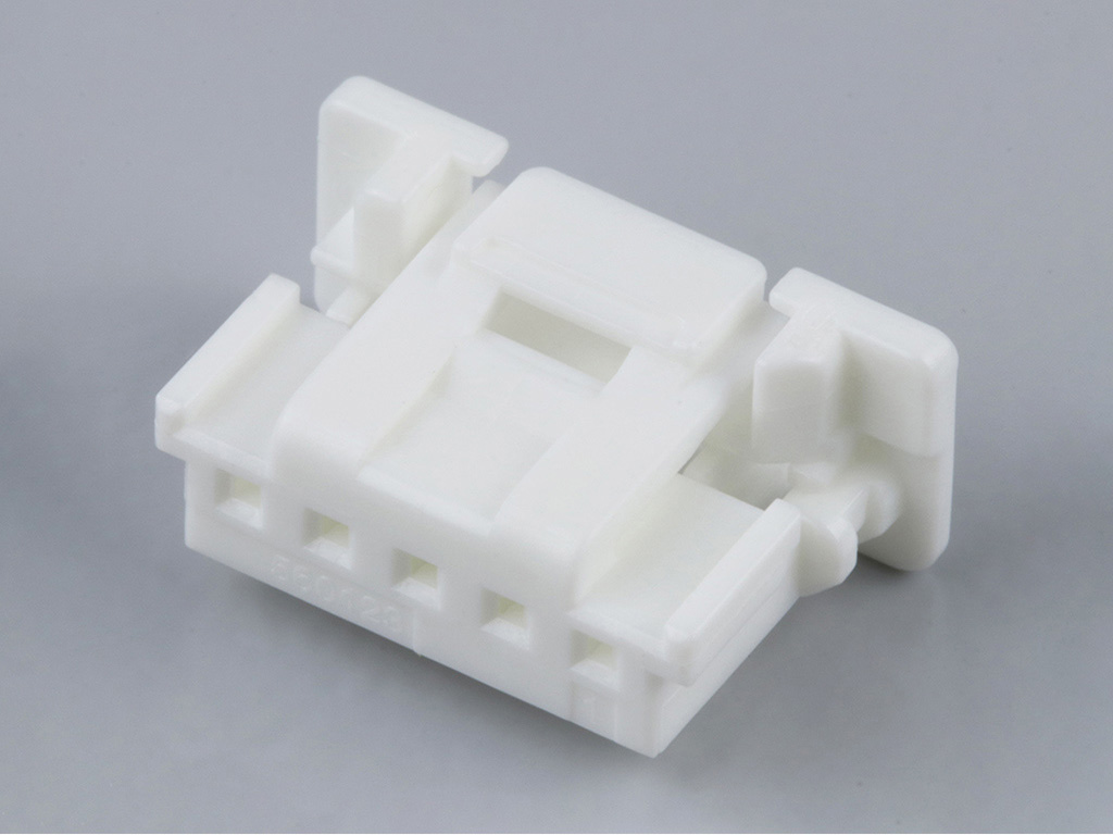 5 Rectangular Connectors - Housings Receptacle White 0.079 (2.00mm)