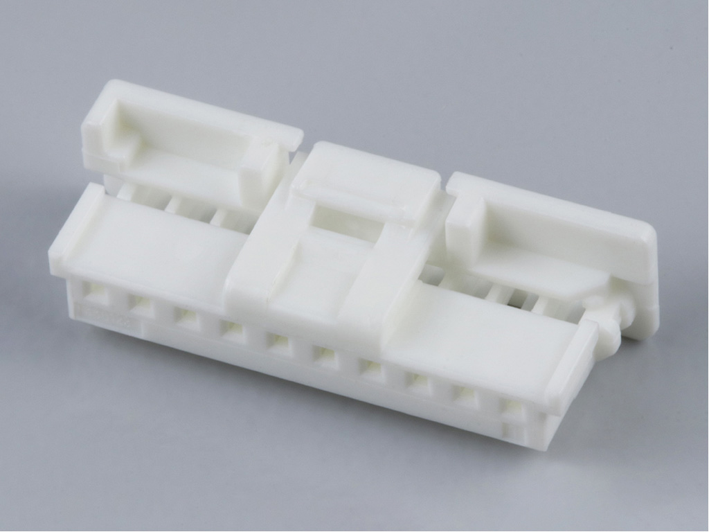10 Rectangular Connectors - Housings Receptacle White 0.079 (2.00mm)