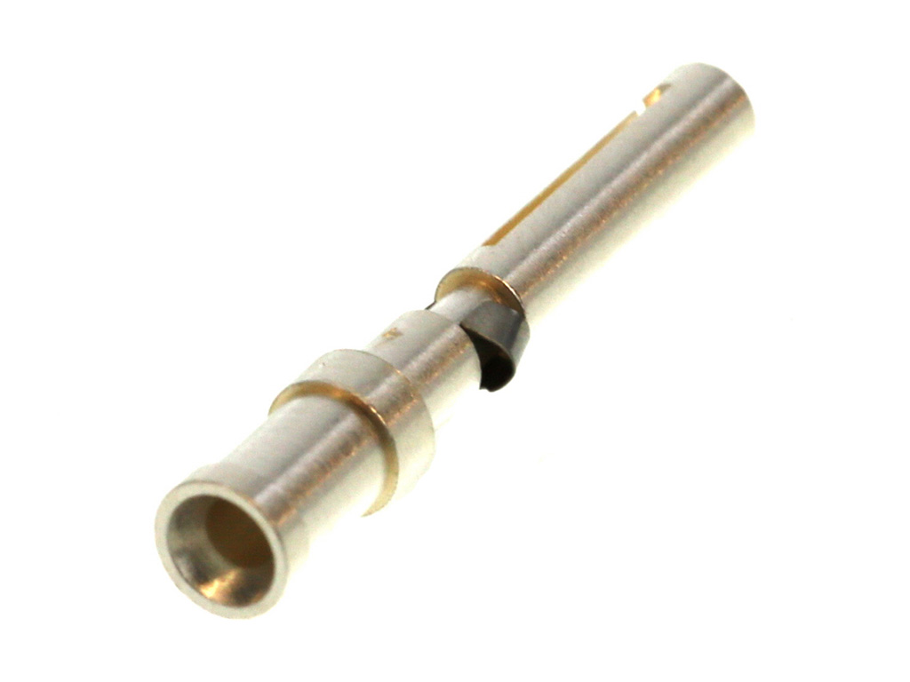 Contact Crimp Socket 16 AWG Silver