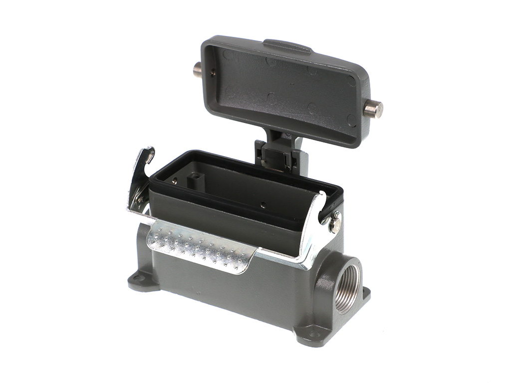 Base - Box Mount Connector Side Entry M25 16B IP66 - Dust Tight, Water Resistant