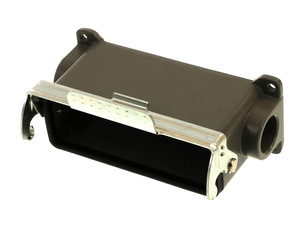 Base - Box Mount Connector Side Entry M25 24B IP66 - Dust Tight, Water Resistant