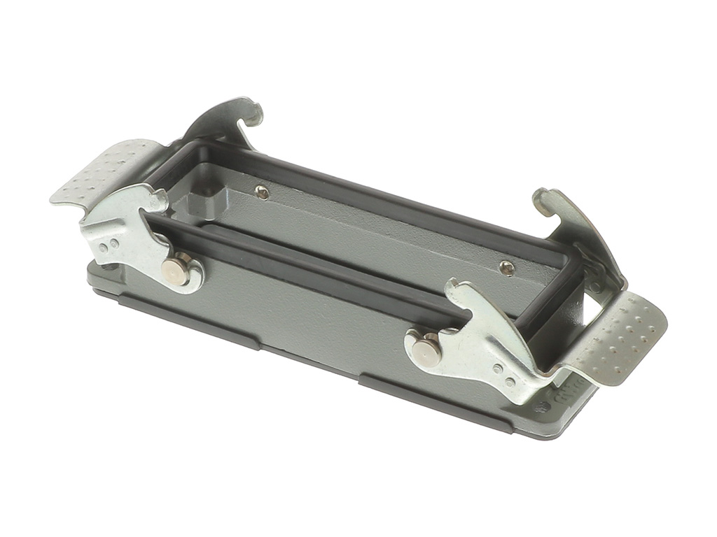 Base - Panel Mount Connector Bottom Entry 24B IP66 - Dust Tight, Water Resistant