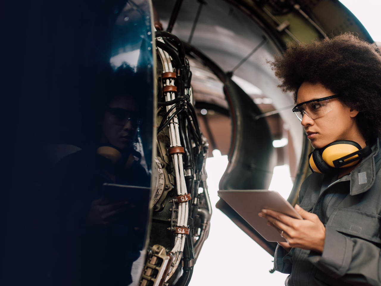 Military helicopter electronics  