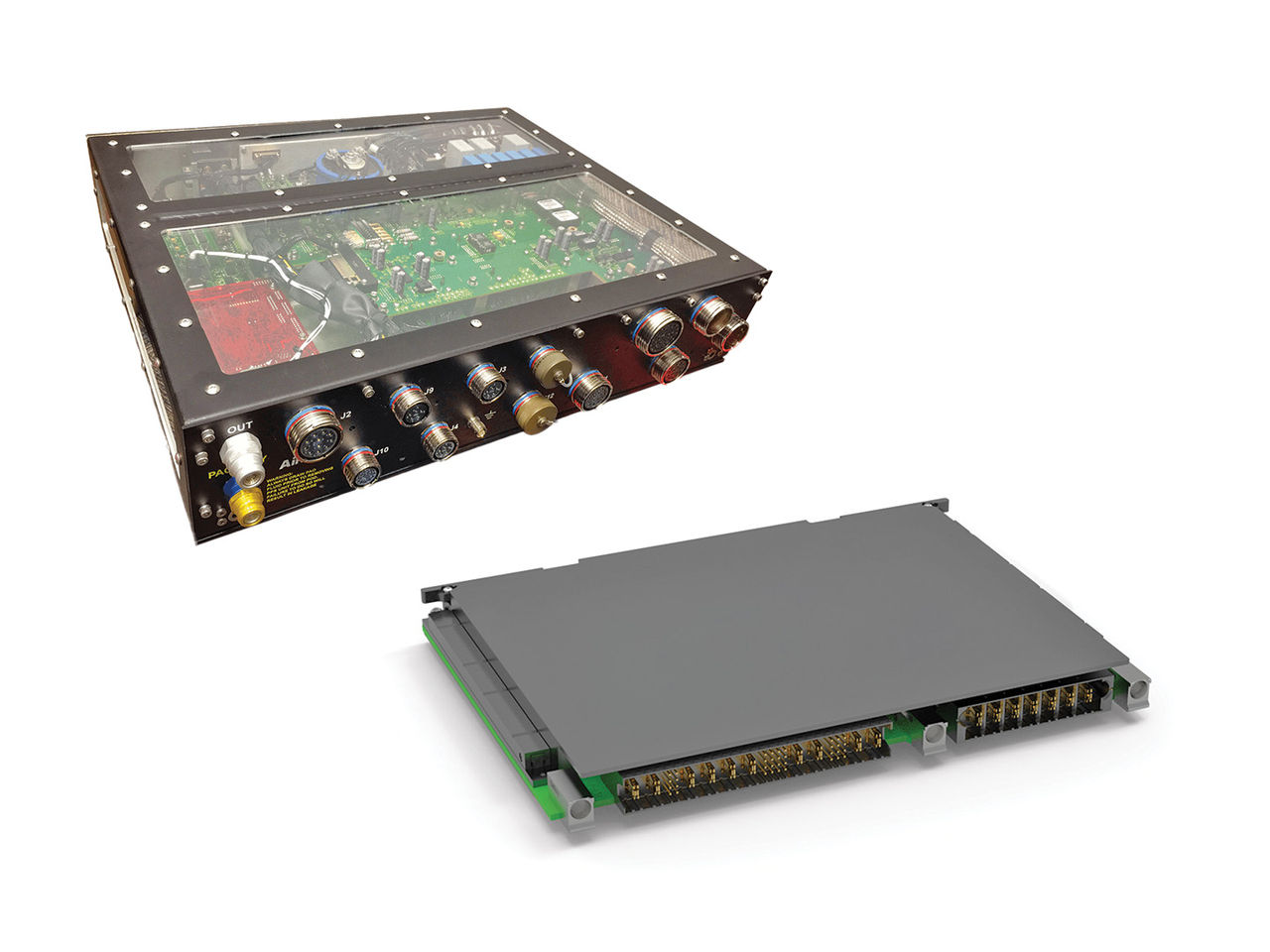 AirBorn VPX 3U and 6U power supplies.