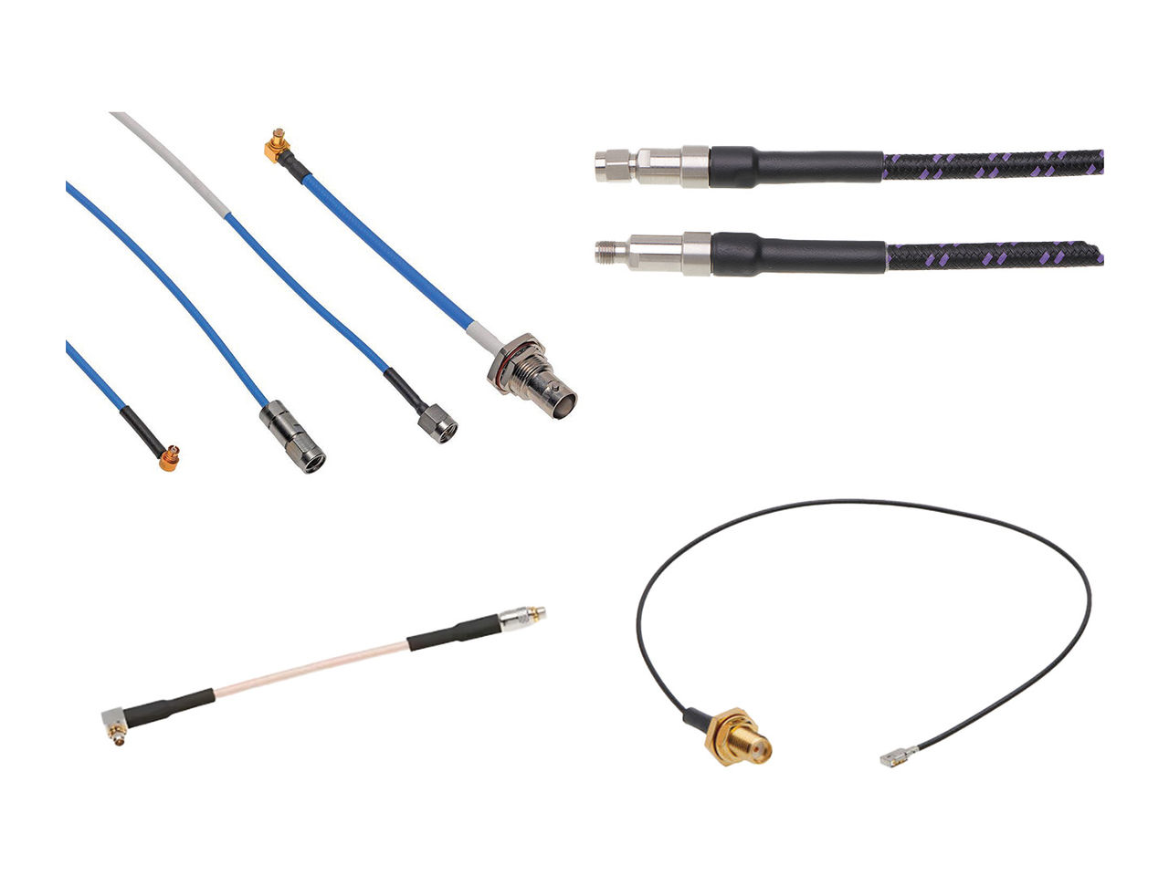 Molex RF Coaxial Cable Assemblies for high-reliability applications.