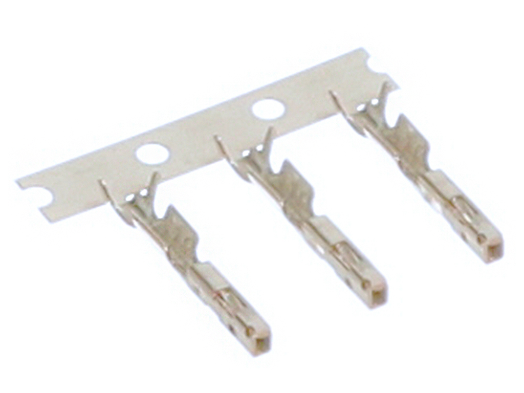 CTX50 male crimp terminals with tin plating.   