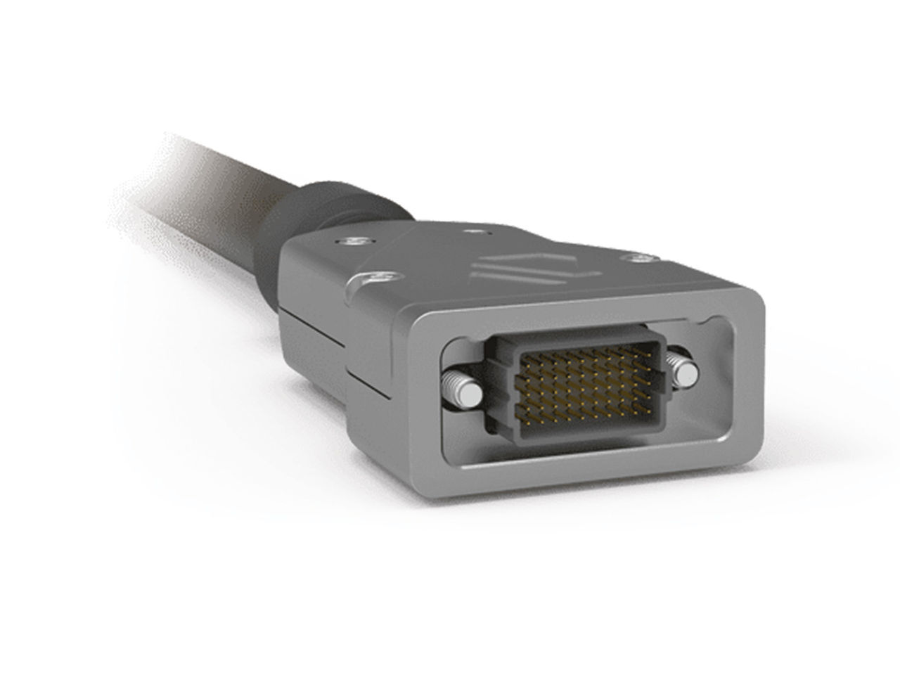 Silver AirBorn FOCuS Active Optical Cable.
