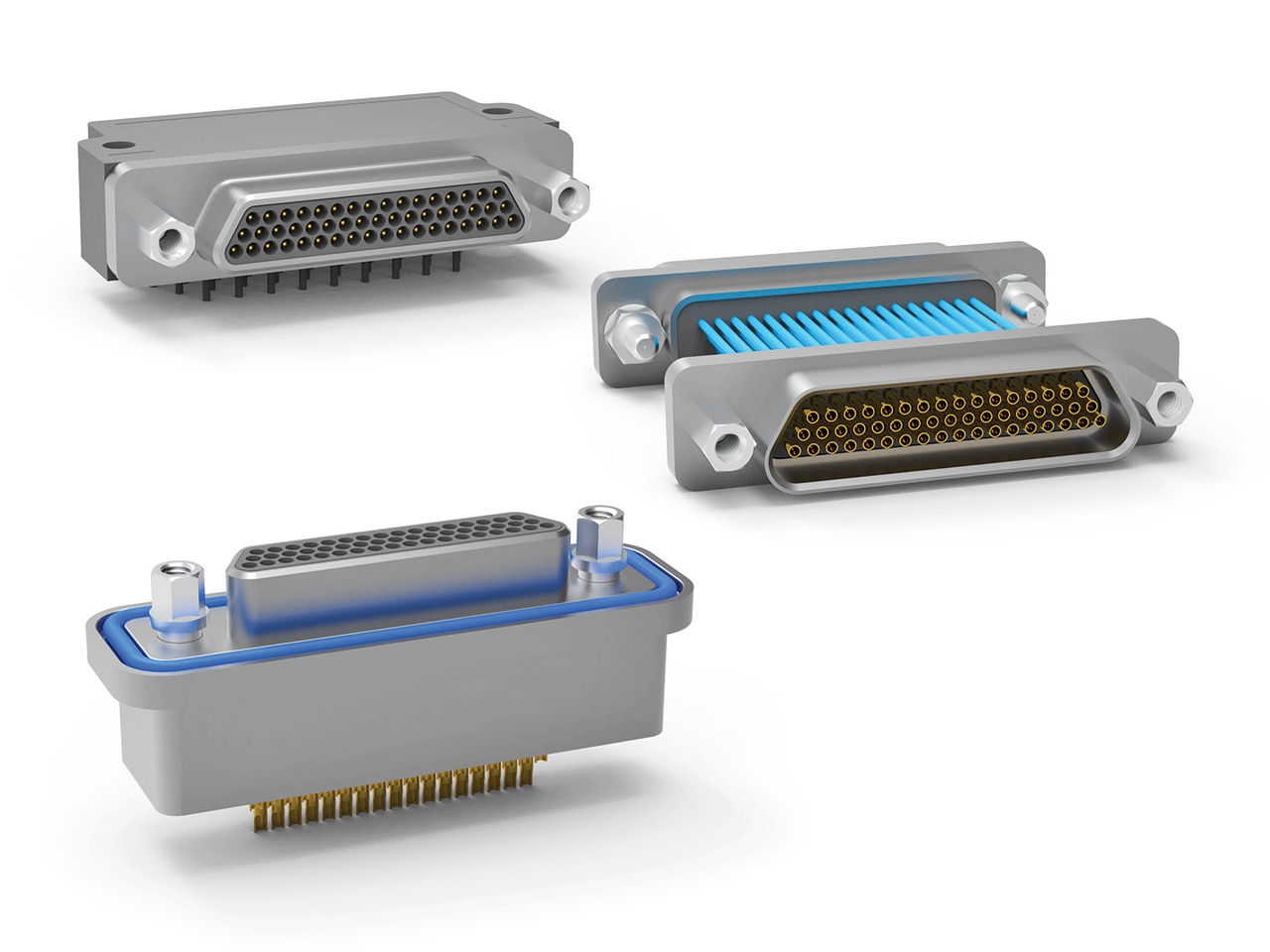 AirBorn M Series MIL-DTL-83513 Micro-D connectors.