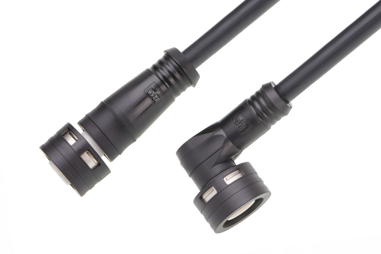 Molex M12 Ultra-Lock 2.0 connectors.
