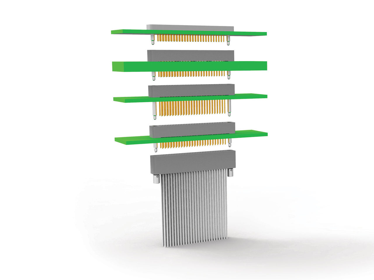 AirBorn RC Series Stackable Connector showcasing stacking capability.